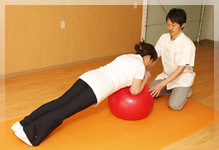 症状改善のためだけではなく、健康維持や予防のためのトレーニングも行います。